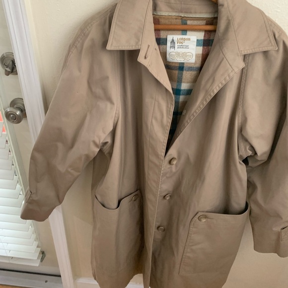 Vintage London Fog Weatherware Woman’s Sz 16R Removable Lining - Picture 7 of 11